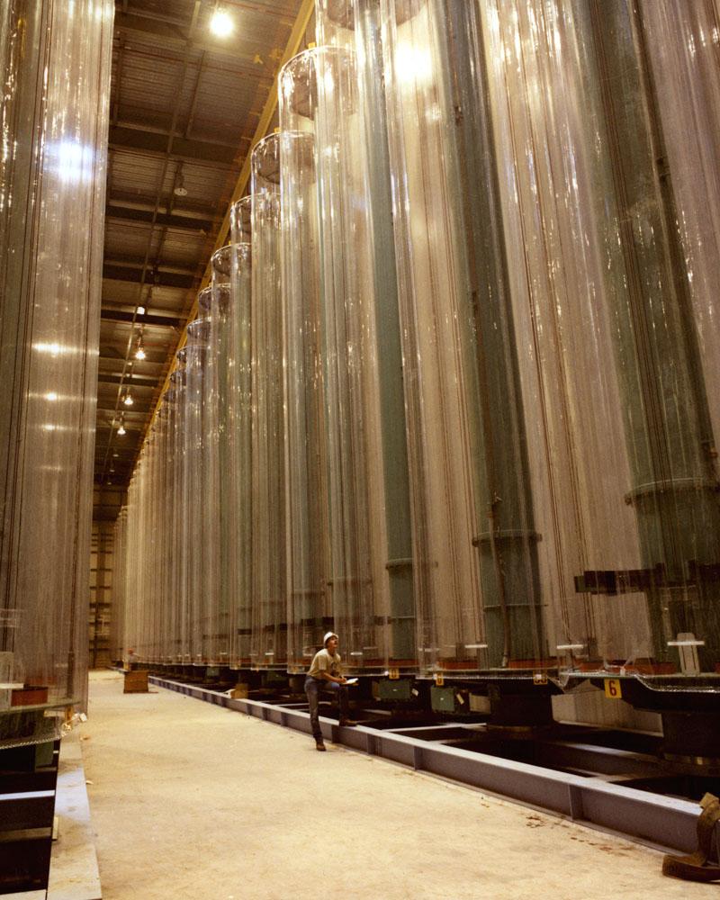 Gas centrifuges at the piketon plant⁷